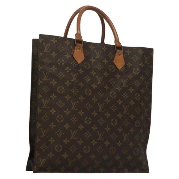 LOUIS VUITTON Monogram Sac Plat Hand Bag - Picture 1 of 15